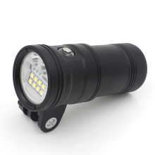 LED indicador de energia luz de mergulho submarino de 150m para Foto / Vídeo